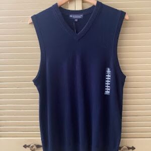 Hart Schaffner Marx Men's 100% Extra Fine Merino Wool Sweeter Vest